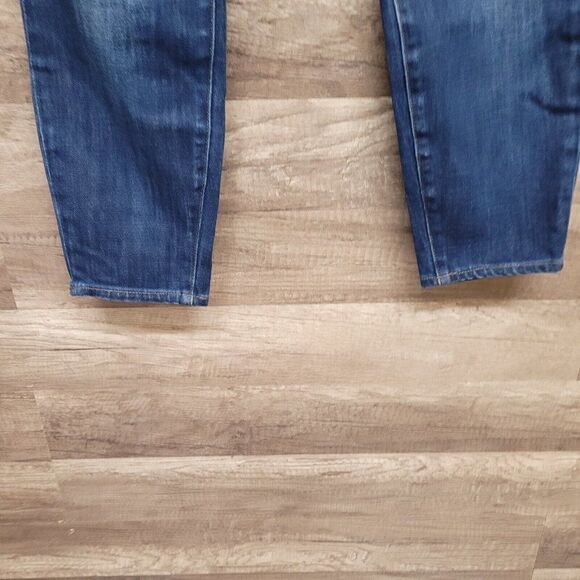 J Brand Alana Volatile High Rise Crop Jeans Size 29 Womens Blue Dark Wash Skinny - Picture 9 of 16